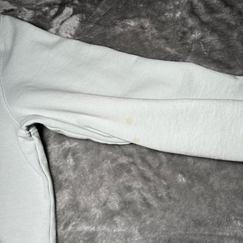 The North Face Hoodie Pullover Sky Blue Drawstring Pockets Regular Fit - Picture 8 of 11